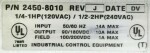Control Techniques 2450-8010